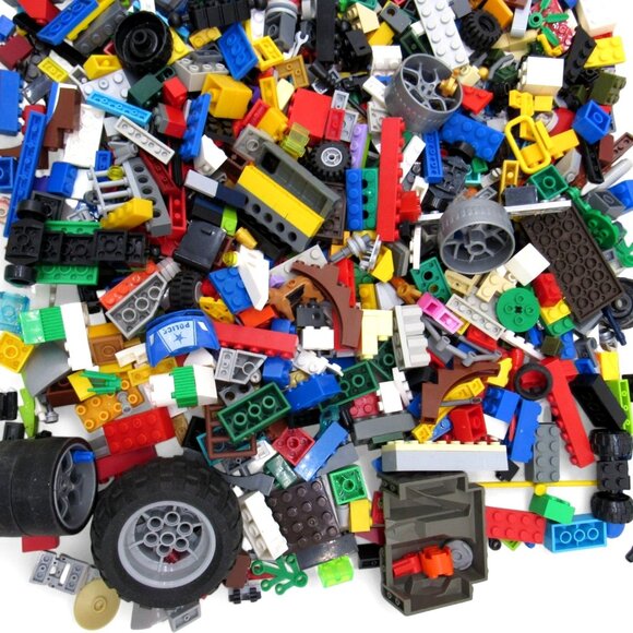 Lego-like Compatible Assorted Random Brics and Pieces Bulk Lot 8.8 lb - Picture 3 of 12